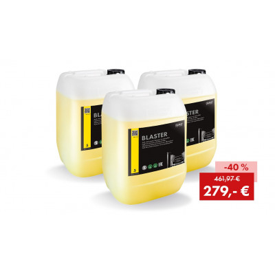 Aktionspaket BLASTER 2025: 3 x 25 kg Kanister zum Sonderpreis