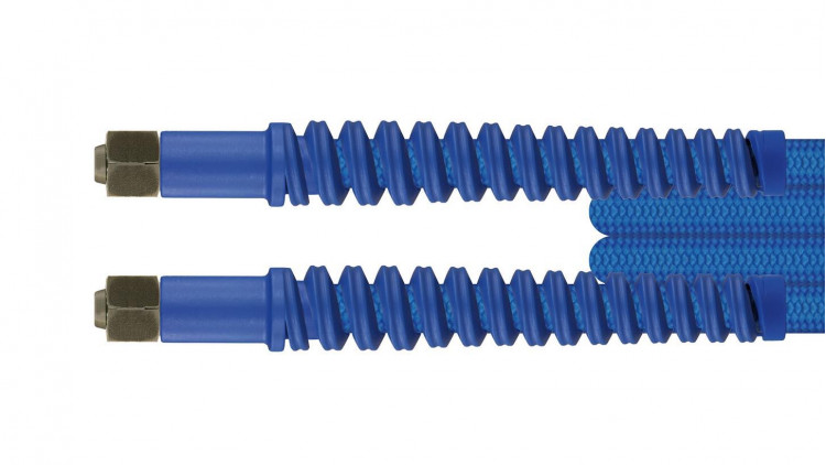 HD-Hochdruck-Schlauch, 5,0 m, Farbe blau, Dichtkegel (DKOL), IG, M14 x 1,5 - Abbildung ähnlich
