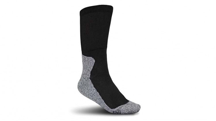 Work socks, black/grey, Elten Perfect Fit socks, size 4–46 - Image similar