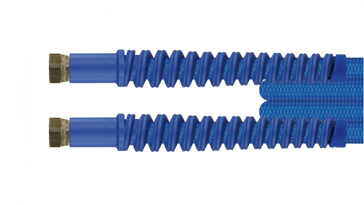 HD-Hochdruck-Schlauch, 3,5 m, blau, Dichtkegel (DKR), ¼“ - Abbildung ähnlich