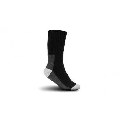 Arbeitssocken, schwarz/grau, wärmend, Elten Thermo Socks, Größe 39-42