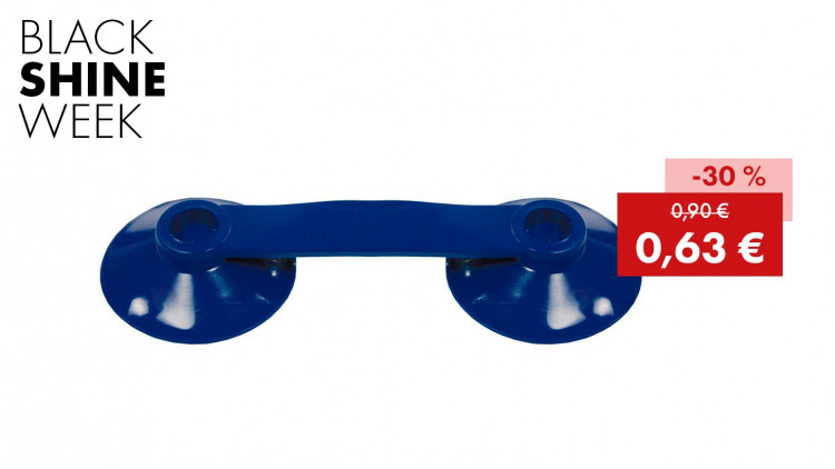 Sauglasche, Saugnapf, weich, Steg 105 x 13 mm für Heckscheibenwischer - Abbildung ähnlich