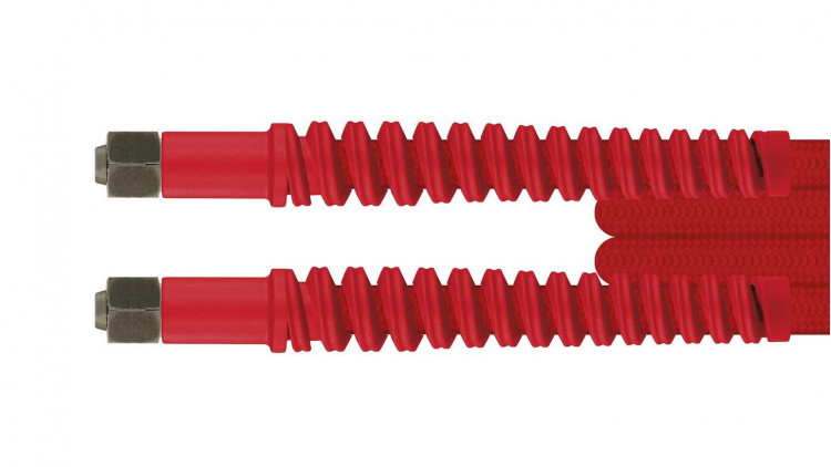 HD-Hochdruck-Schlauch, 4,20 m, Farbe Rot, Dichtkegel (DKOL), IG, M14 x 1,5 - Abbildung ähnlich