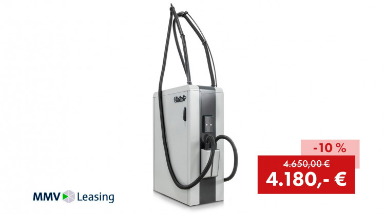 SB-Staubsaugersystem DUO STRIPE ECO, 230V, mit Münzer - Abbildung ähnlich