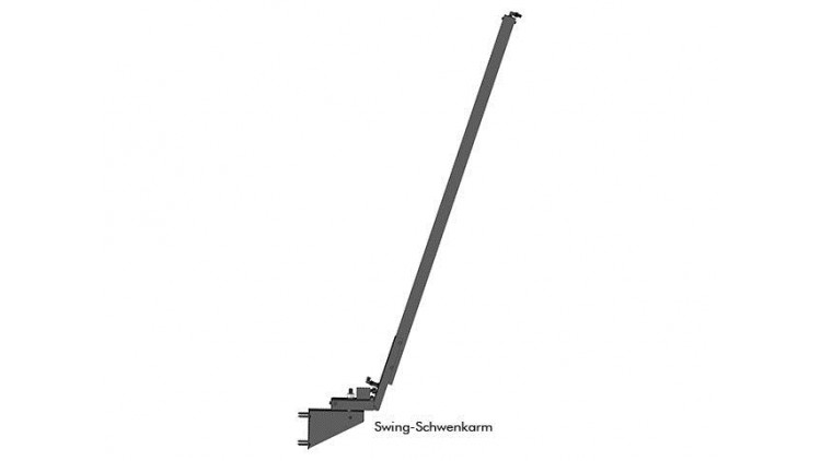 Swing-Schwenkarm auf Wandkonsole für Vorsprüher - Abbildung ähnlich