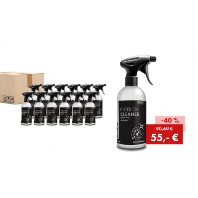 Aktionspaket Quick&Bright INTERIOR CLEANER, Innenraumreiniger: 12 x 500 ml Flasche
