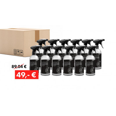 Aktionspaket Quick&Bright INTERIOR CLEANER, Innenraumreiniger: 12 x 500 ml Flasche