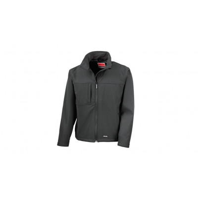 Soft shell jacket Result, black, size L