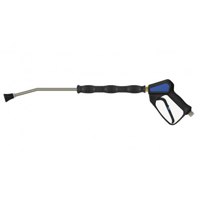 Pre-assembled HP lance, Komfort, winter, with weep (Christ) frost protection, 600/300 mm, black-blue