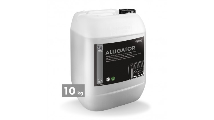 ALLIGATOR, Hochalkalischer, schnell wirksamer Universal-Vorreiniger, 10 kg - Abbildung ähnlich