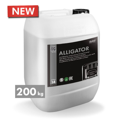 NEW ALLIGATOR, Hochalkalischer, schnell wirksamer Universal-Vorreiniger, 200 kg