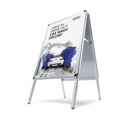 Werbeplakat DIN A4 Waschstraße 