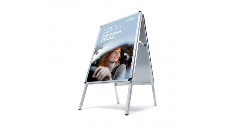 Werbeplakat DIN A1 Waschstraße 