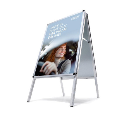 Werbeplakat DIN A4 Waschstraße 