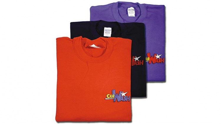 Sweat-Shirt Car Wash, kornblau, Größe XXXL - Abbildung ähnlich