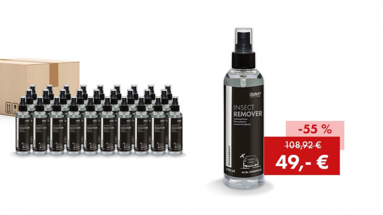 Aktionspaket Quick&Bright INSECT REMOVER, Insektenentferner: 28 x 200 ml Flasche - Abbildung ähnlich Aktionspaket Quick&Bright INSECT REMOVER, Insektenentferner: 28 x 200 ml Flasche - Abbildung ähnlich