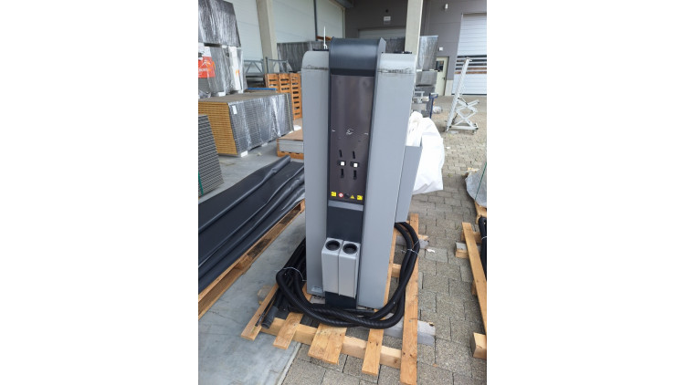Abverkauf: SB-Staubaugersystem DUO STRIPE, 400V, mit Münzer und Mattenhalter - Abbildung ähnlich