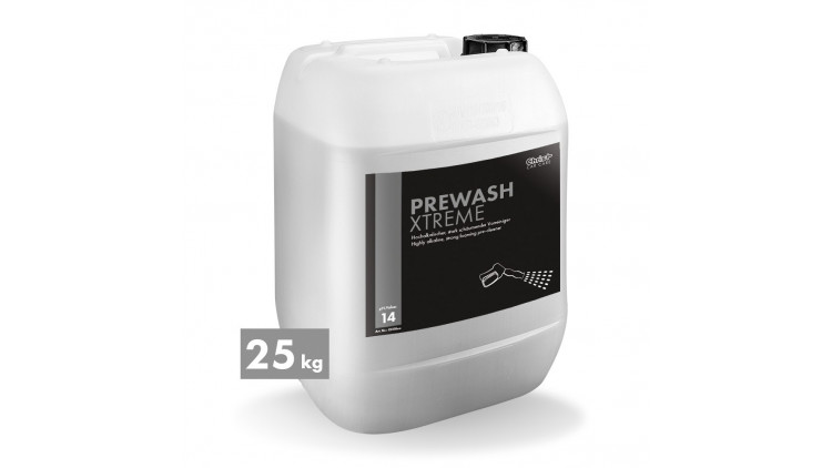 PREWASH XTREME, Hochalkalischer, stark schäumender Vorreiniger, 25 kg - Abbildung ähnlich