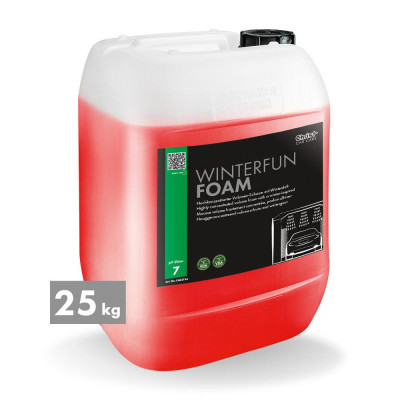 WINTERFUN FOAM rot, Hochkonzentrierter Volumen-Schaum mit Winterduft, 25 kg