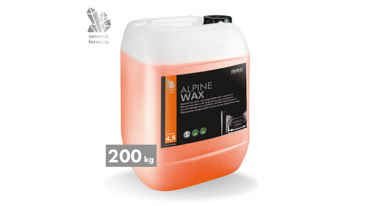 ALPINE WAX, Glanzkonservierer mit langanhaltendem Lackschutz, 200 kg - Abbildung ähnlich