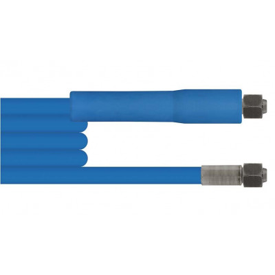 HD-Hochdruck-Schlauch, Drahteinlage, 3,50 m, Farbe blau, Dichtkegel (DKOL), IG: M14 x 1,5