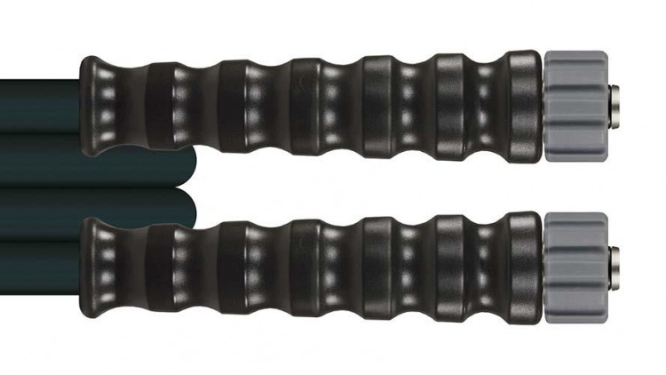 HD-Hochdruck-Schlauch, Drahteinlage, 15,0 m, Farbe schwarz, Handverschraubung M21 - Abbildung ähnlich