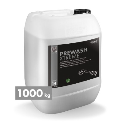 PREWASH XTREME, highly alkaline, heavily foaming pre-detergent, 1000 kg