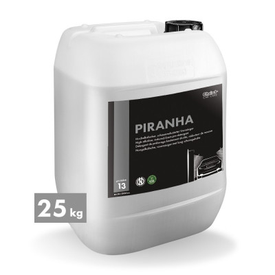 NEW PIRANHA, Hochalkalischer, schaumreduzierter Vorreiniger, 25 kg