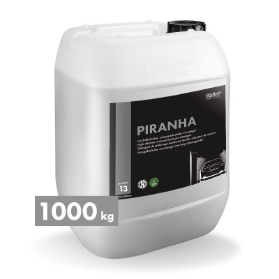 NEW PIRANHA, Hochalkalischer, schaumreduzierter Vorreiniger, 1000 kg