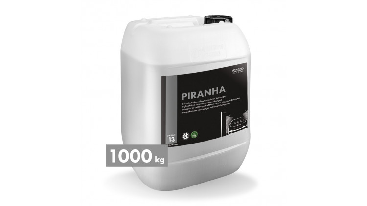 NEW PIRANHA, Hochalkalischer, schaumreduzierter Vorreiniger, 1000 kg - Abbildung ähnlich