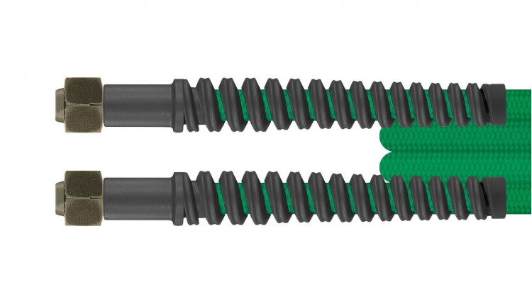 HD-Hochdruck-Schlauch, 6,0 m, Farbe Grün, Dichtkegel (DKOL), IG, M14 x 1,5 - Abbildung ähnlich