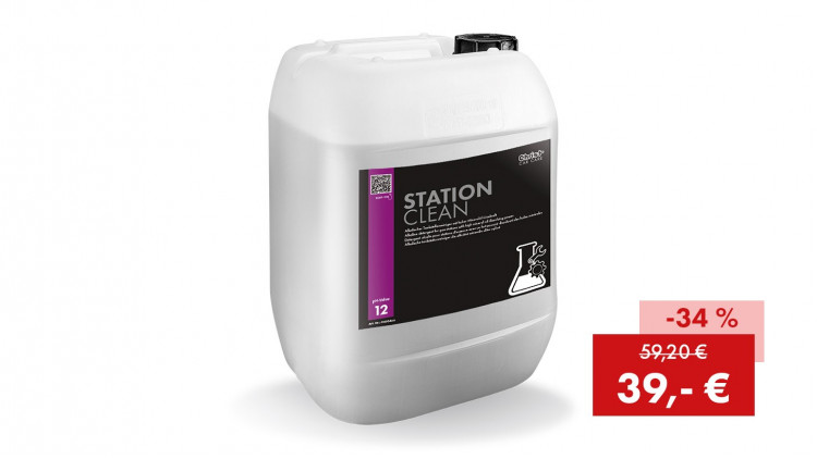 Sparaktion STATION CLEAN, Tankstellenreiniger: 10 kg Kanister zum Sonderpreis - Abbildung ähnlich