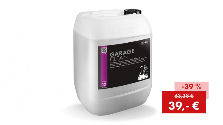 Sparaktion GARAGE CLEAN, Werkstattreiniger: 10 kg Kanister zum Sonderpreis - Abbildung ähnlich