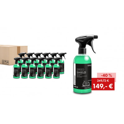 Aktionspaket Quick&Bright SPEED SHIELD, Sprühversiegelung: 12 x 500 ml Flasche