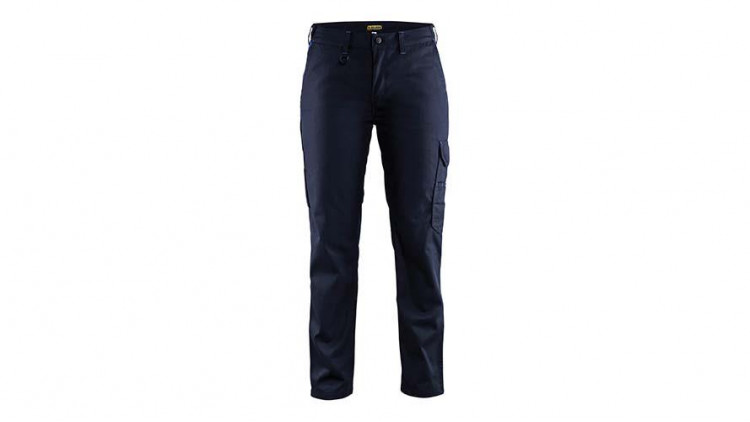 Ladies' trousers 7104, navy blue/cornflower blue, size 38 - Image similar
