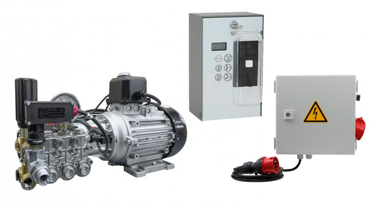 HD-Vorwascheinheit mit Steuerung und Münzer - für SB-Betrieb - Abbildung ähnlich