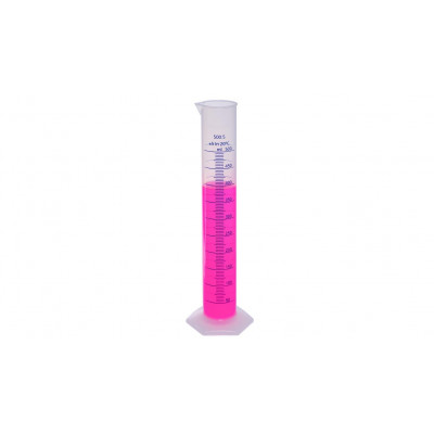 Measuring cylinder (tall/narrow) 500 ml