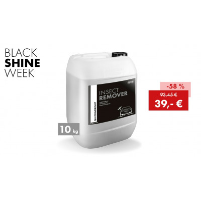 BLACK SHINE WEEK 2025 - 10 kg Quick&Bright INSECT REMOVER, Insektenentferner