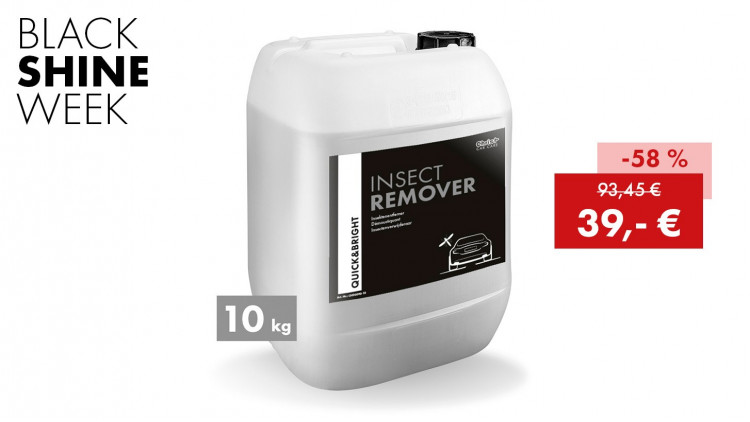 BLACK SHINE WEEK 2025 - 10 kg Quick&Bright INSECT REMOVER, Insektenentferner - Abbildung ähnlich