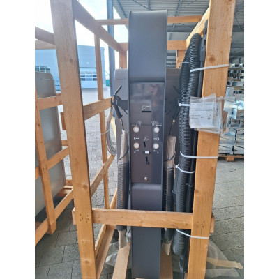 Abverkauf: SB-Staubaugersystem DUO BLADE mit RGB-LED, 400V, Münzer, Transponderkartenleser,Druckluft