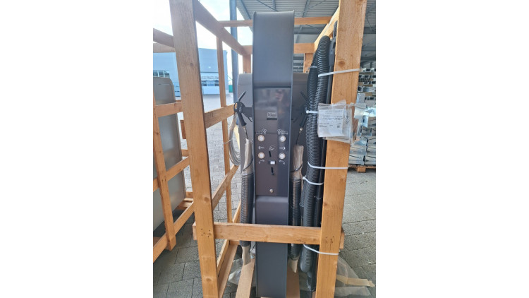 Abverkauf: SB-Staubaugersystem DUO BLADE mit RGB-LED, 400V, Münzer, Transponderkartenleser,Druckluft - Abbildung ähnlich