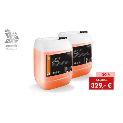 Aktionspaket ALPINE WAX, CERAMIC FORMULA: 2 x 25 kg Kanister
