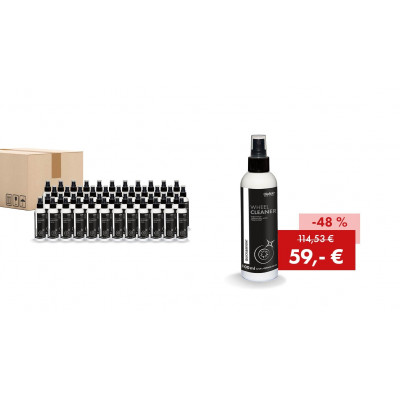 Aktionspaket Quick&Bright WHEEL CLEANER, Felgenreiniger-Gel: Karton (45 x 100 ml)