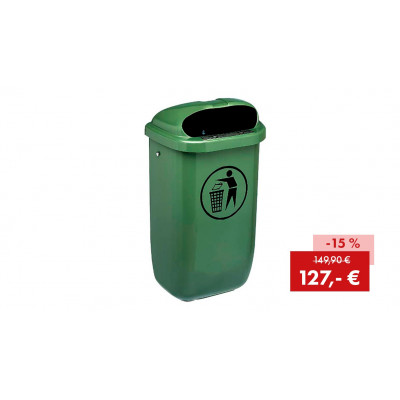 Außenabfalleimer, grün Außenabfalleimer, grün