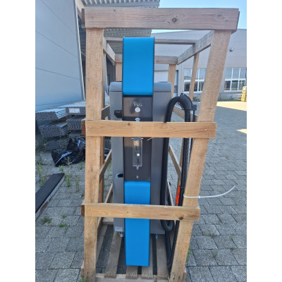 Abverkauf: SB-Staubaugersystem SOLO BLADE, Christ Standard Blau, 230V, mit Münzer und Druckluft
