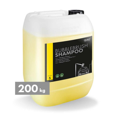 BUBBLEBRUSH SHAMPOO, 2-in-1 deep shine shampoo, 200 kg