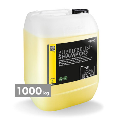 BUBBLEBRUSH SHAMPOO, 2 in 1 Tiefenglanz-Shampoo, 1000 kg
