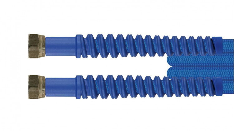 HD-Hochdruck-Schlauch, 4,70 m, Farbe blau, Dichtkegel (DKR), IG, 3/8“ - Abbildung ähnlich