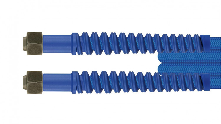 HD-Hochdruck-Schlauch, 3,50 m, Farbe blau, Dichtkegel (DKOL), IG, M18 x 1,5 - Abbildung ähnlich
