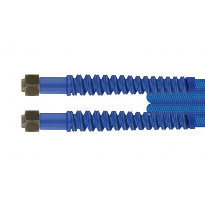 HD-Hochdruck-Schlauch, 4,20 m, Farbe blau, Dichtkegel (DKOL), IG, M18 x 1,5